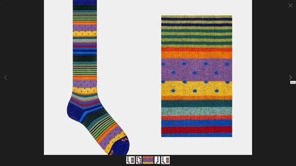 Gallo rainbow sock 1.jpg